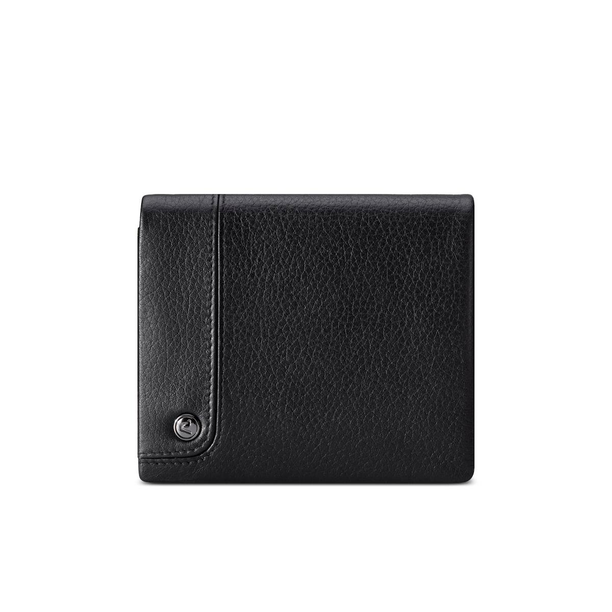 Erkek Cüzdan & Kartlık 41241401 Roncato Alaska Small Wallet With With Coins Pocket Black