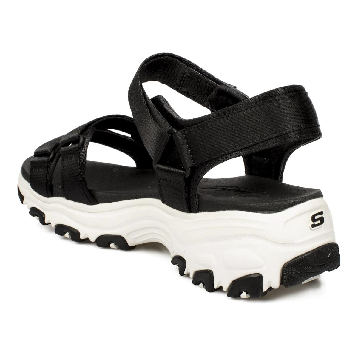 Kadın Sandalet 31514 BLK Skechers D'LİTES - FRESH CATCH Siyah