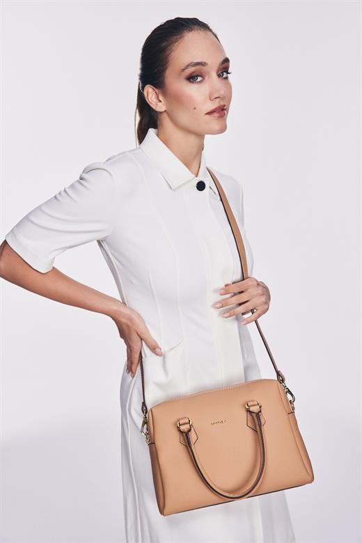 Kadın Çapraz Çanta CN6517T  NAUTICA LADIES BAG 04439 Latte