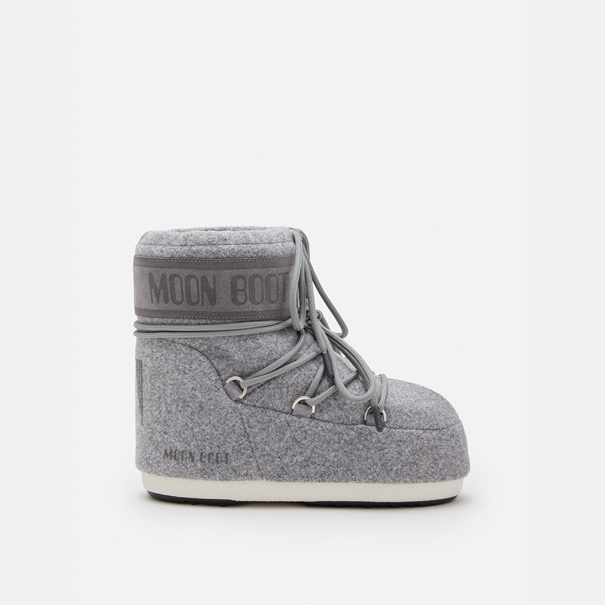 80D1409570-H006 Moon Boot Icon Low Felt Grey