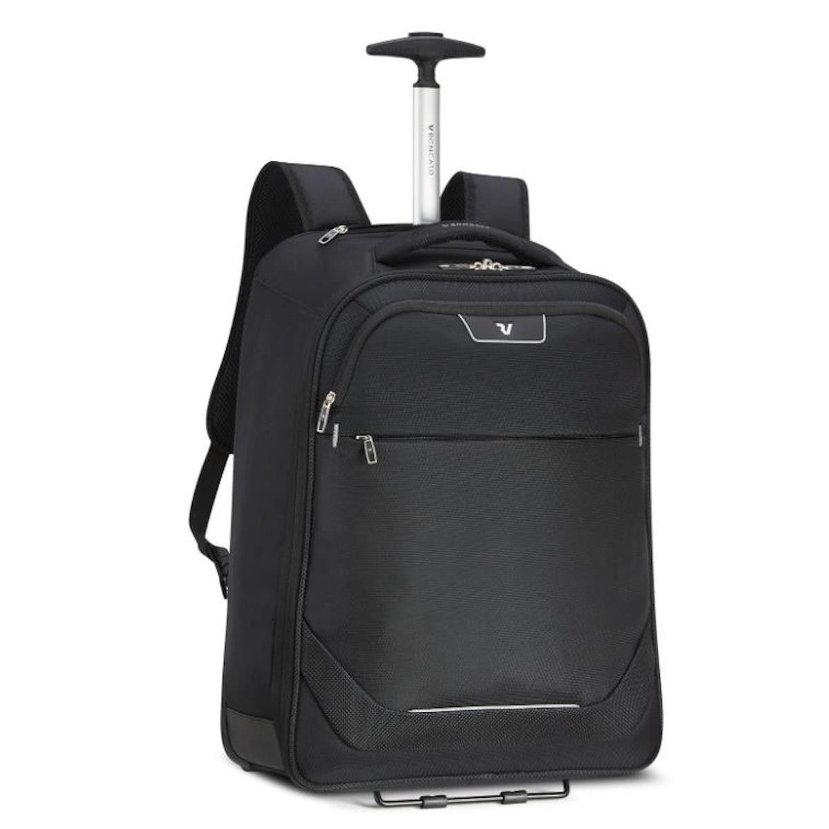 Unisex Laptop Çantası 41621601-01 Roncato Joy Medıum Cabın Backpack Trolley (42 L) Nero