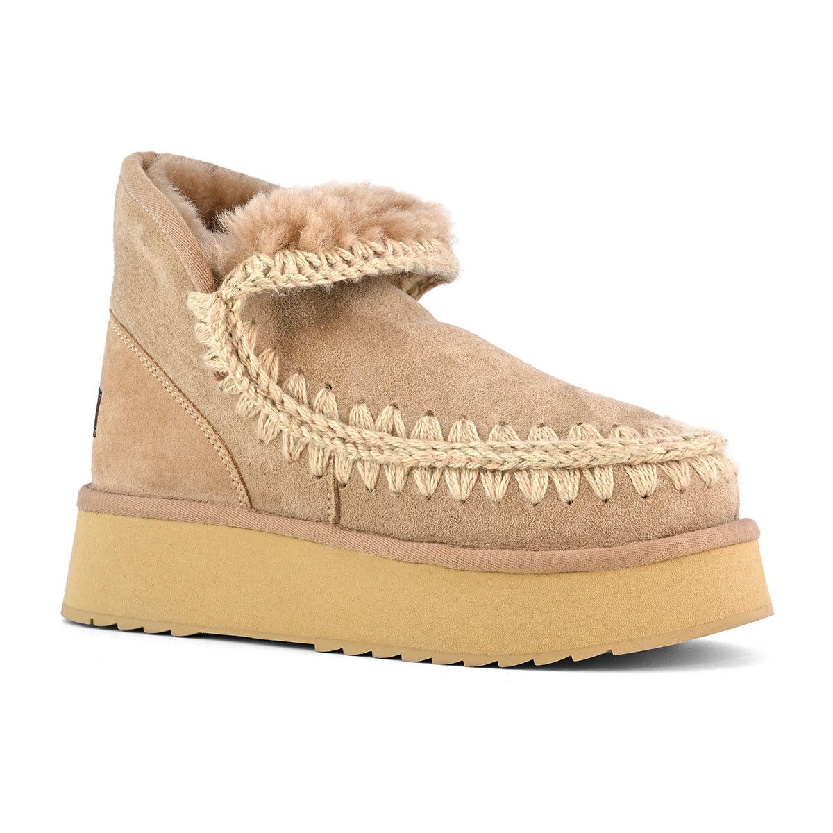 MU.FW681000A CAM  Mou Mini Eskimo Platform Boot Camel