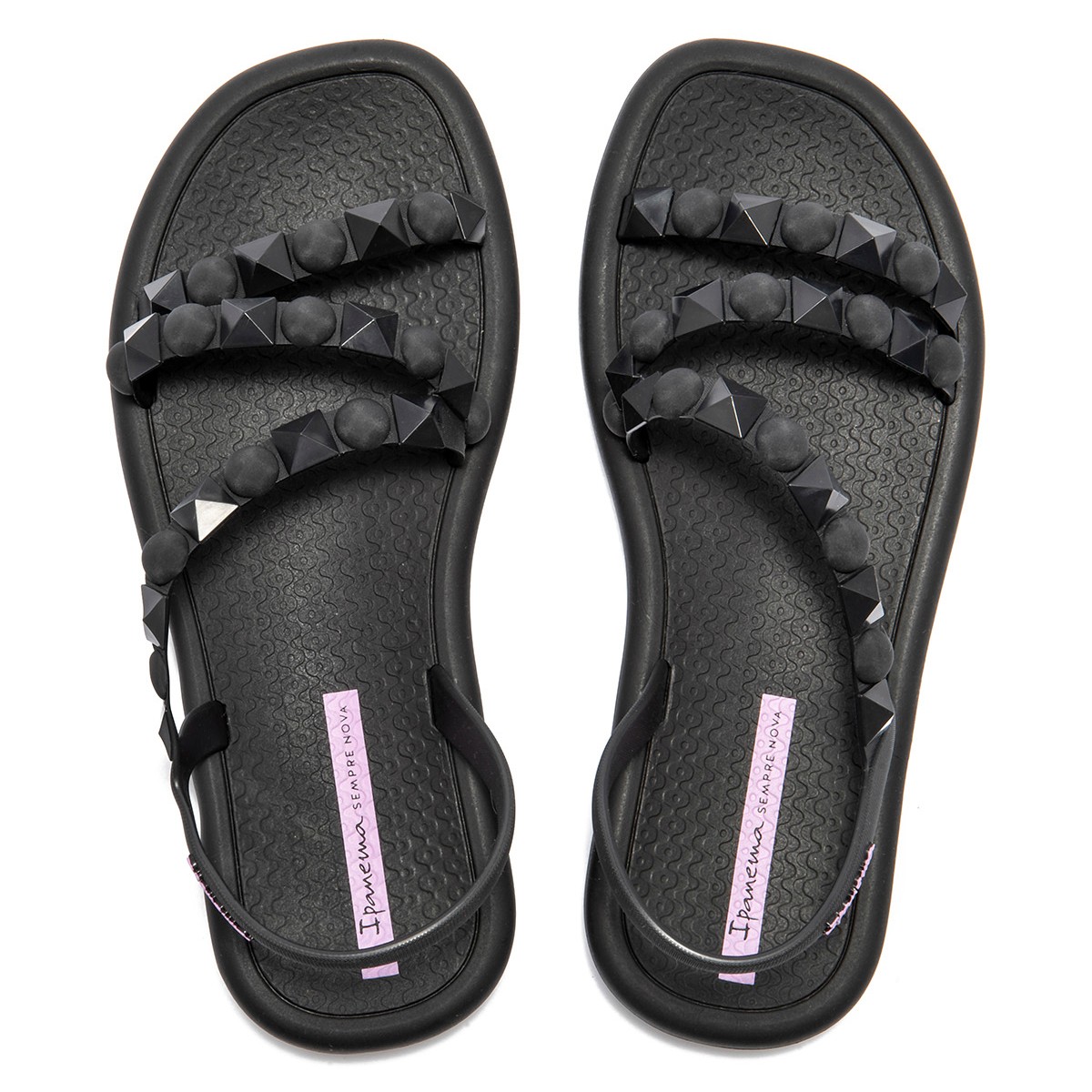 27148 Ipanema MEU SOL FLATFORM AD DD0013 Black/Lilac