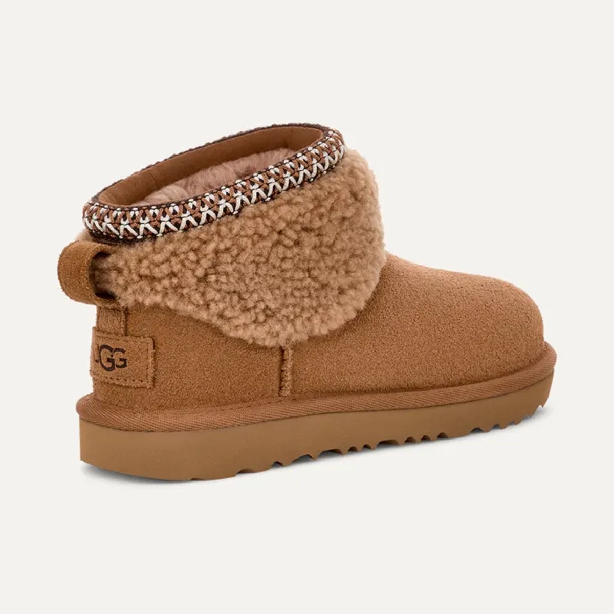 1157730K UGG K CLASSIC ULTRA MINI MAXI CURLY CHESTNUT (TABA)