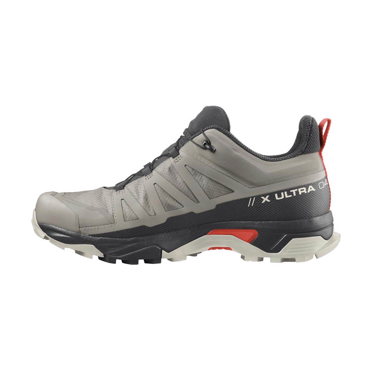 Erkek Outdoor L41731400 SALOMON X ULTRA 4 GTX Vintage Kaki-Black-CHERRY TOMATO