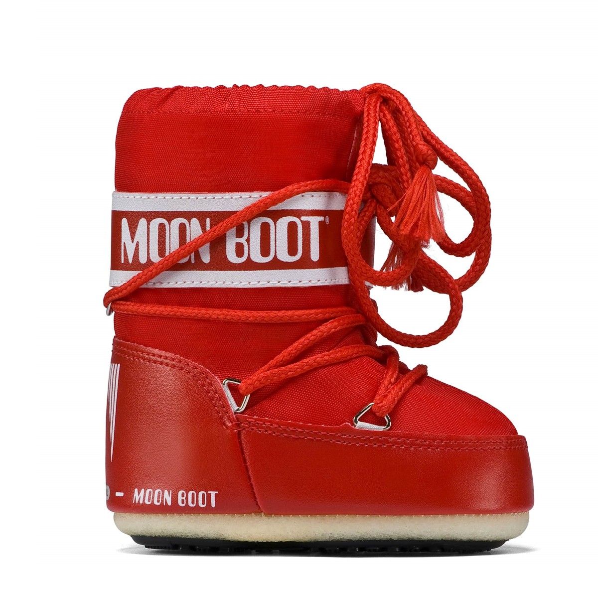 80D1400430-D001 Moon Boot Mini Nylon Red 19-22