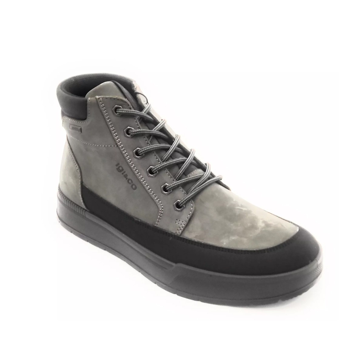 6626711 IGI&Co UEAGT 66267 NABUK MORBIDO Antracite (Dark Grey)