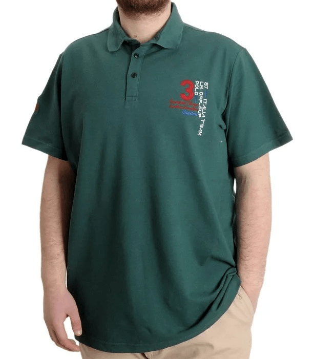 Büyük Beden Erkek T-shirt Polo CAPTIAN 23338