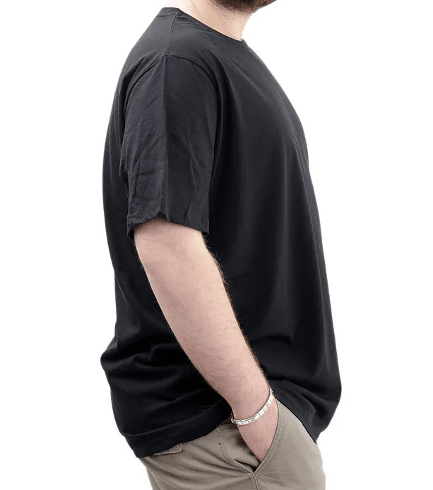 Büyük Beden Baskılı Erkek T-Shirt Bisiklet Yaka SIMPLICITY U24046