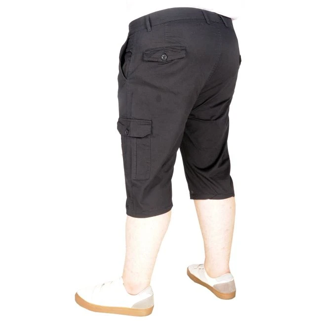 Büyük Beden Erkek Kapri Klasik 21401 Lacivert