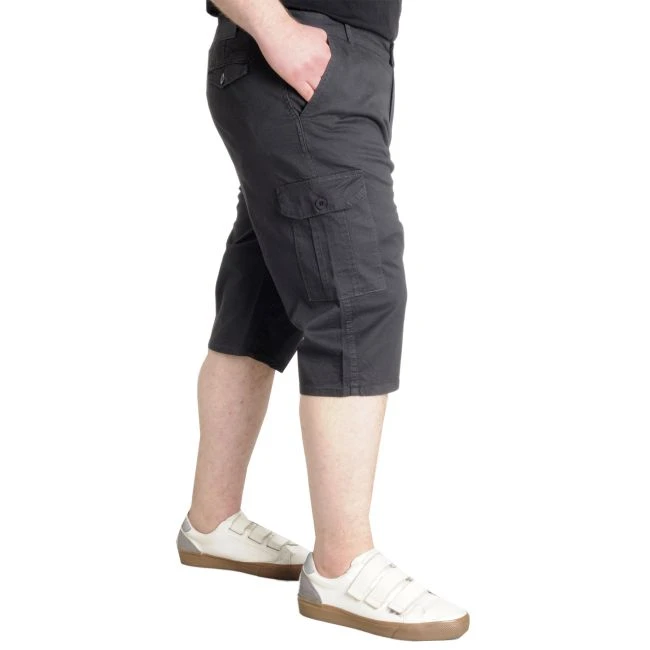 Büyük Beden Erkek Kapri Klasik 21401 Antrasit