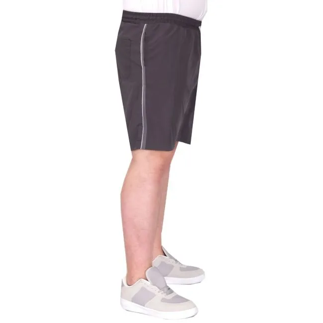 Büyük Beden Erkek Deniz Şortu White Line 21451 Antrasit