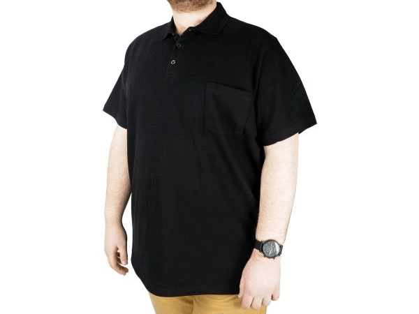 T-shirt Polo Yaka Cepli Klasik 20550 Siyah