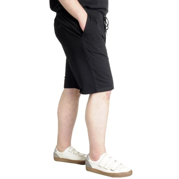 Büyük Beden Erkek Kapri Yandan Cep MULINE C20501 Siyah