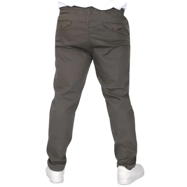 Büyük Beden Erkek Pantolon Gabardin Düz Paça Jogger Everest 21929 Haki