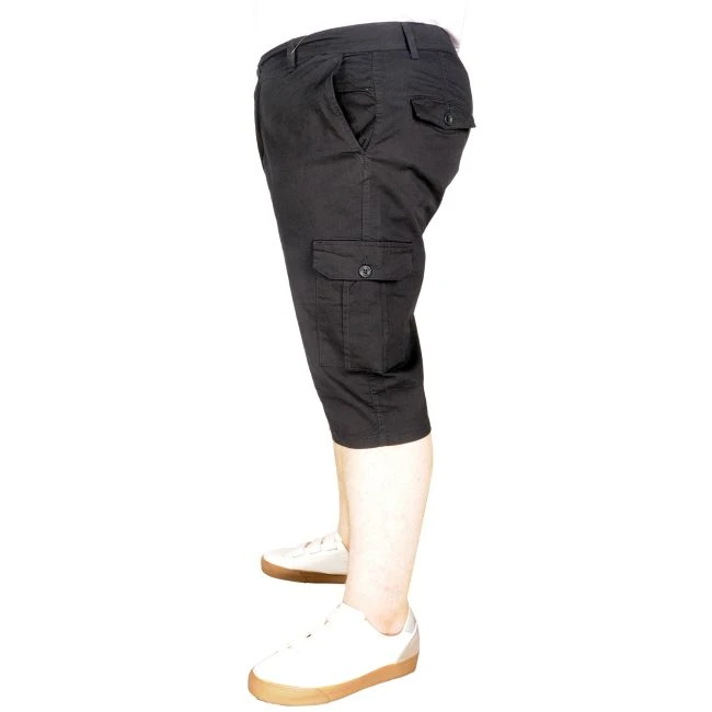 Büyük Beden Erkek Kapri Klasik 21401 Lacivert