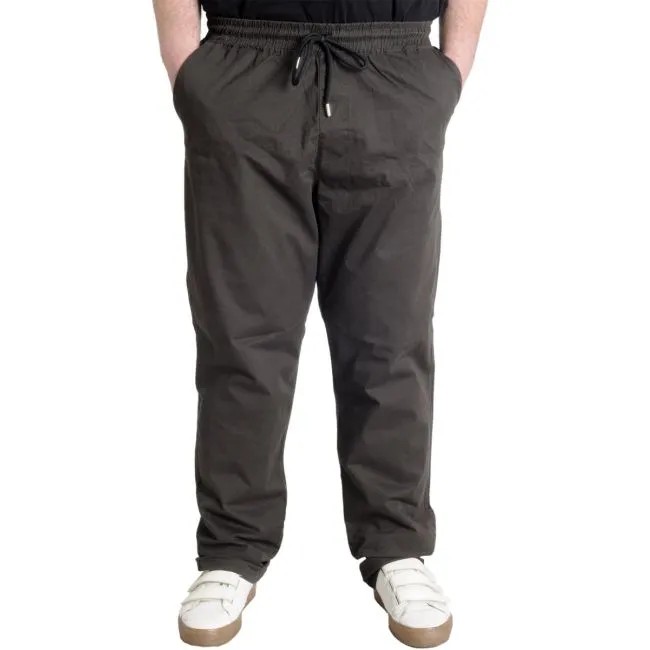 Büyük Beden Pantolon Keten Jogger Milano 21913 Haki
