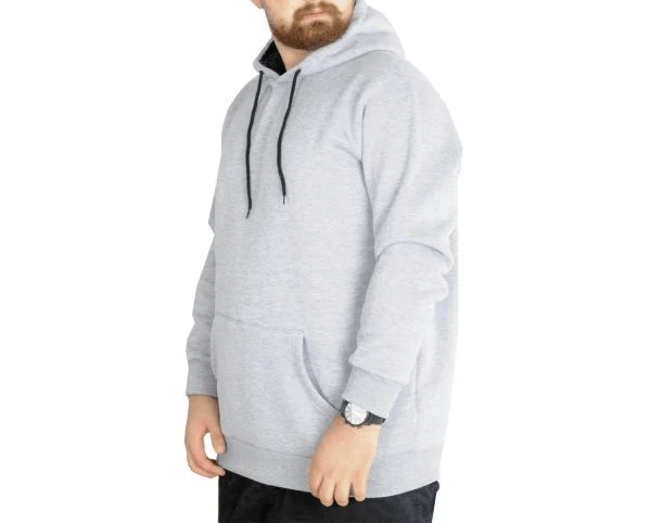 Erkek Sweatshirt Kapşonlu Pocket Basic 20562 Grimelanj