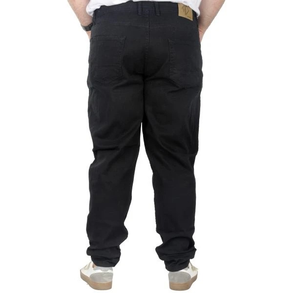 Büyük Beden Pantolon Gabardin Jogger Doğa 22920 Siyah