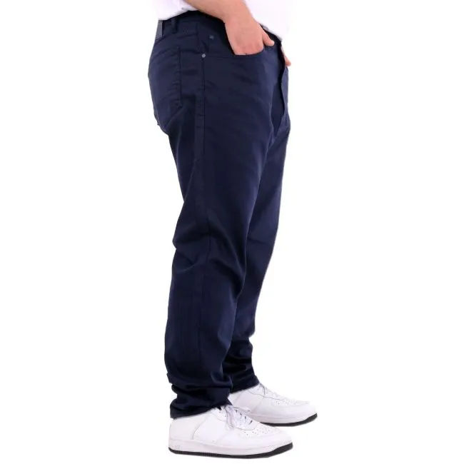 Büyük Beden Erkek Gabardin Pantolon 5 Cep Doğa Classic 22920 Lacivert