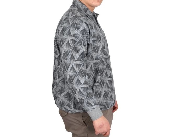 Büyük Beden Erkek Sweat Desenli 24440 Grimelanj