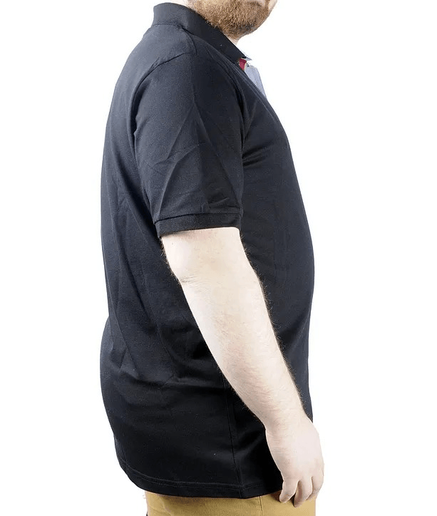 Erkek T shirt Polo Skull 22304 Siyah