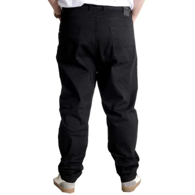 Büyük Beden Pantolon Gabardin Jogger Doğa 22920 Siyah