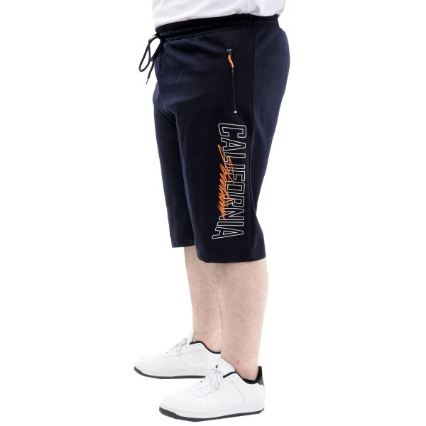 BÜYÜK BEDEN ERKEK KAPRİ CALIFORNIA 24503 LACİVERT