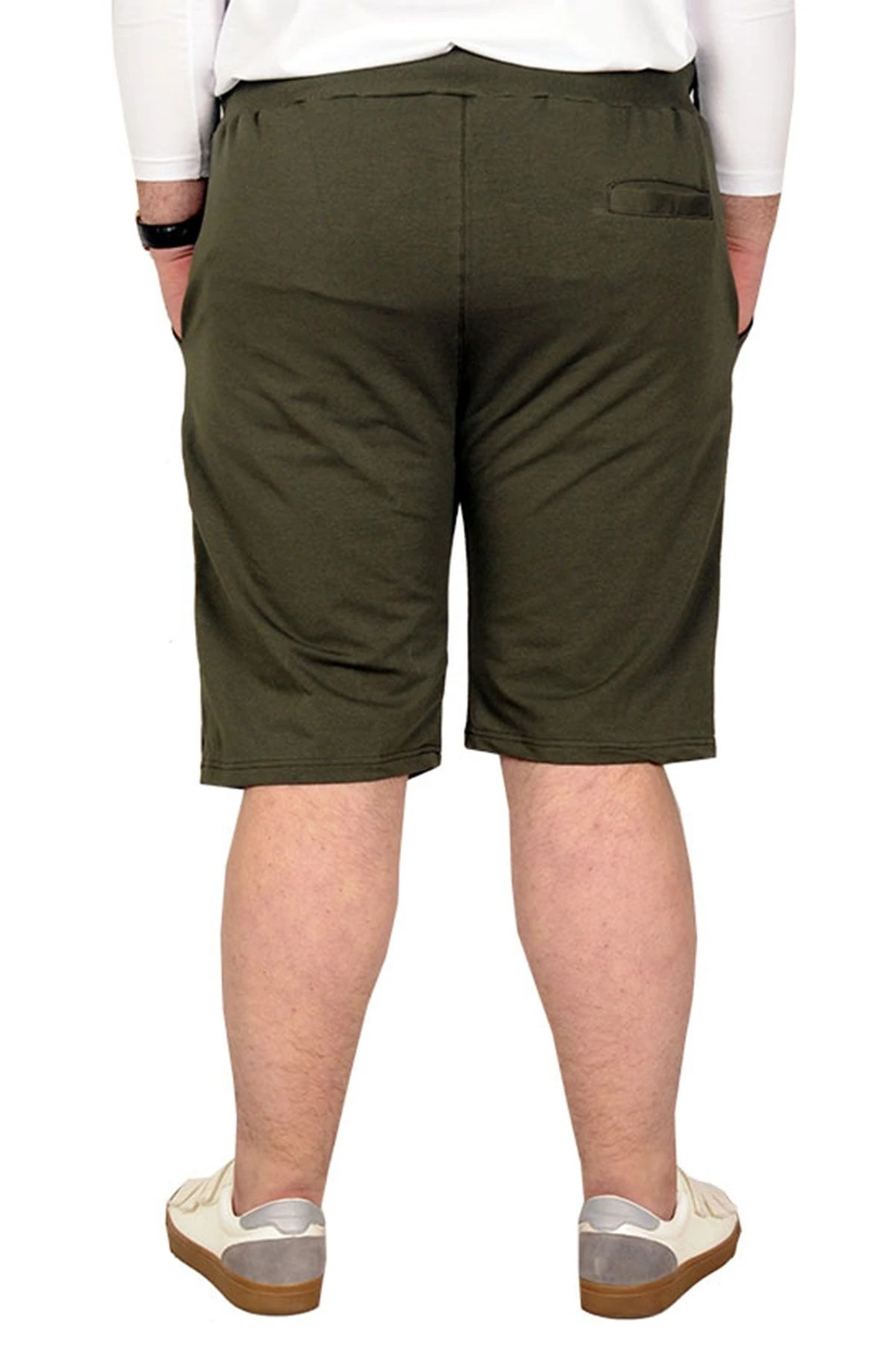 Mode Xl Büyük Beden Erkek Kapri Straight Basic C20500 Haki