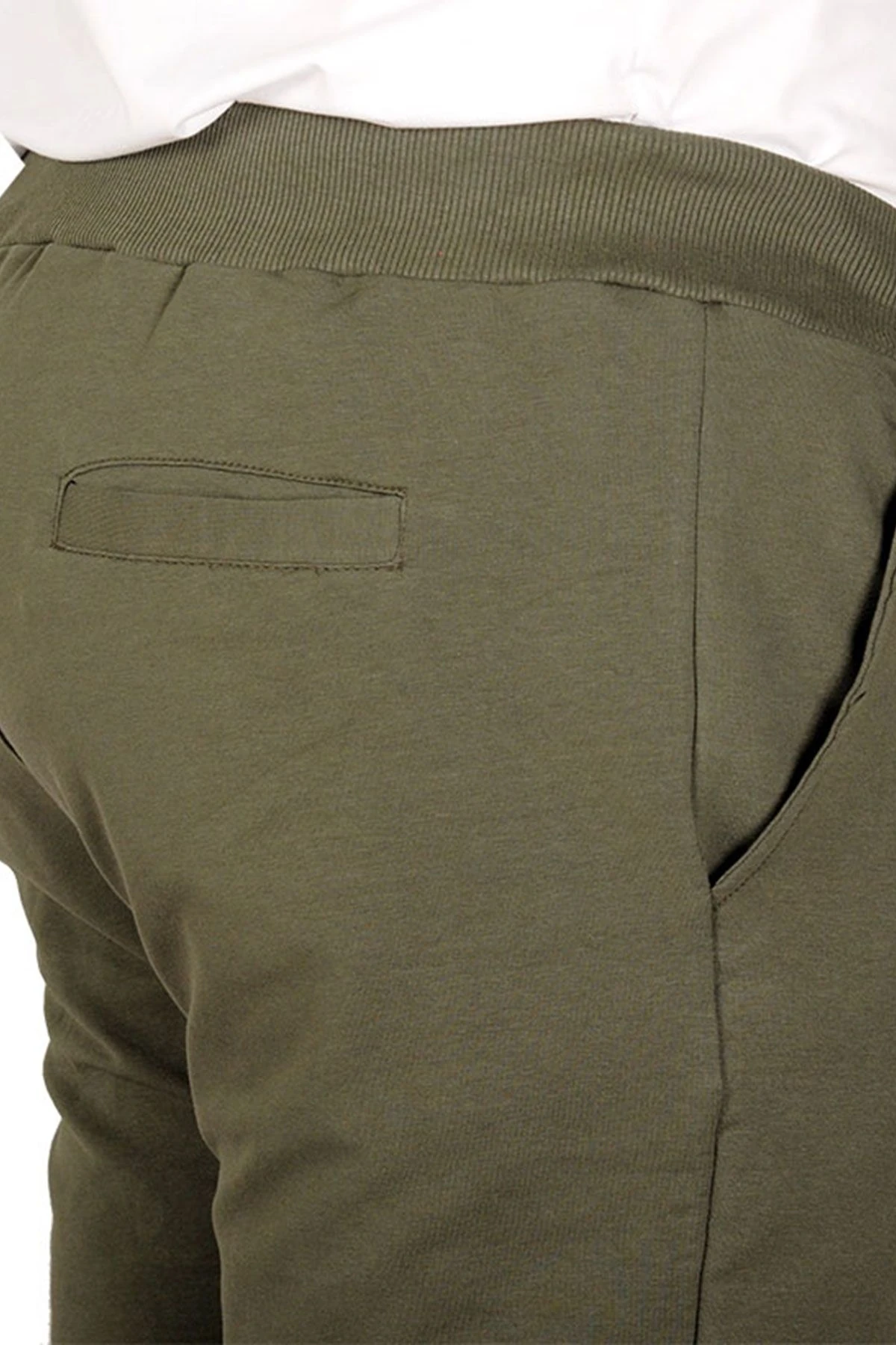 Mode Xl Büyük Beden Erkek Kapri Straight Basic C20500 Haki