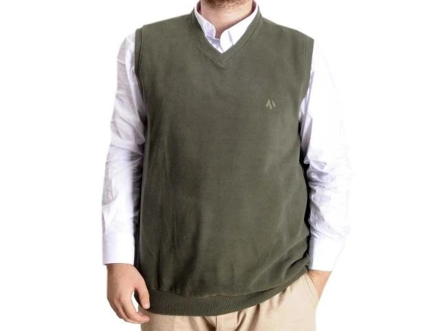 Büyük Beden Erkek Süeter Vanize Selanik 20547 Haki