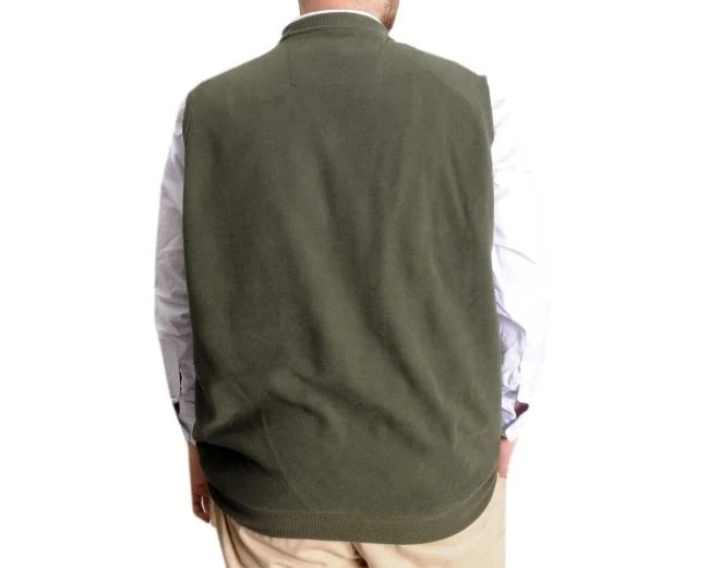 Büyük Beden Erkek Süeter Vanize Selanik 20547 Haki