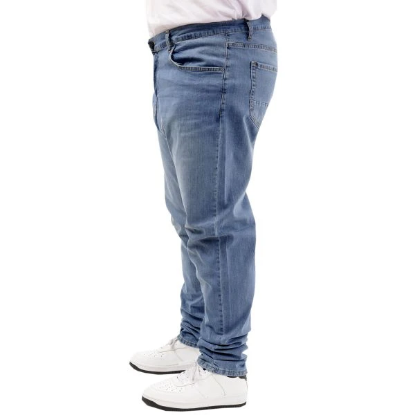 Büyük Beden Erkek Kot Pantolon Klasik NEPTUN 24900 A.mavi