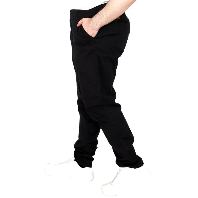 Büyük Beden Erkek Gabardin Pantolon Doğa 22850 Siyah