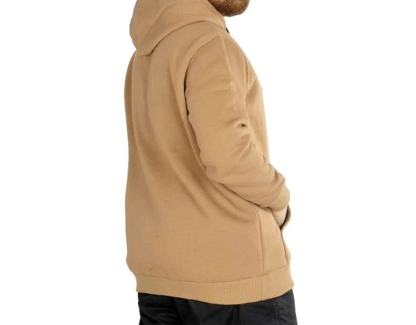 Erkek Sweatshirt Kapşonlu Pocket Basic 20562 Sütlükahve