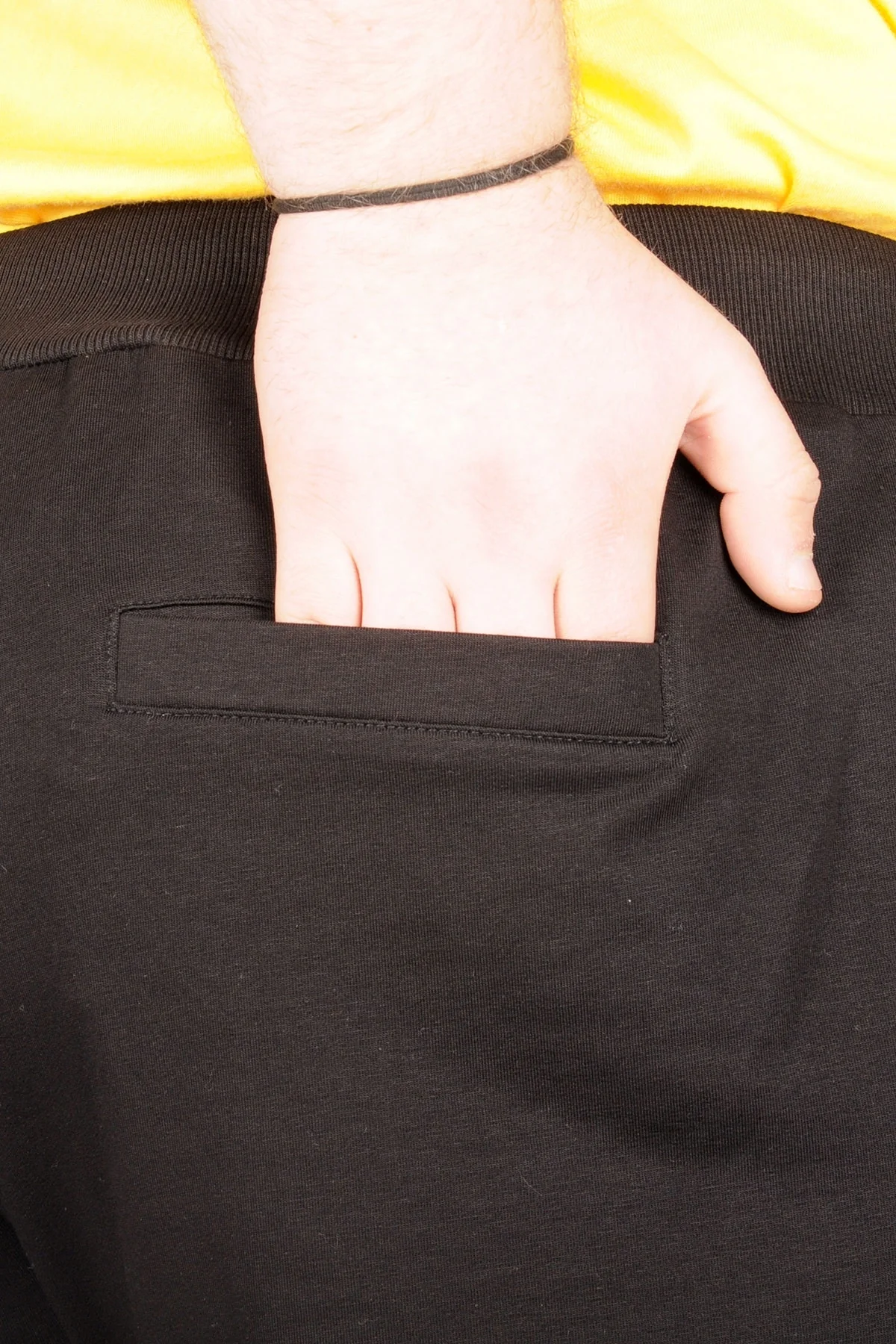 Büyük Beden Erkek Kapri Straight Basic C20500 Siyah