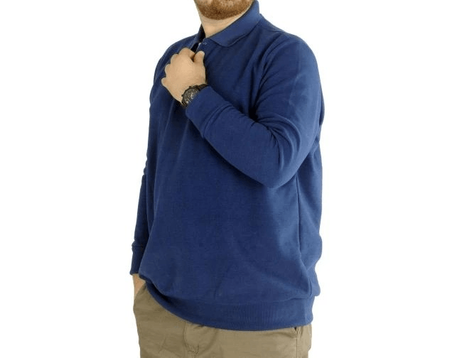 Erkek Sweatshirt Polo Vnz Selanik 20440 İndigo