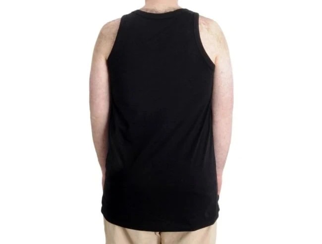 Büyük Beden Erkek Atlet Bisiklet Yaka 6340 Siyah