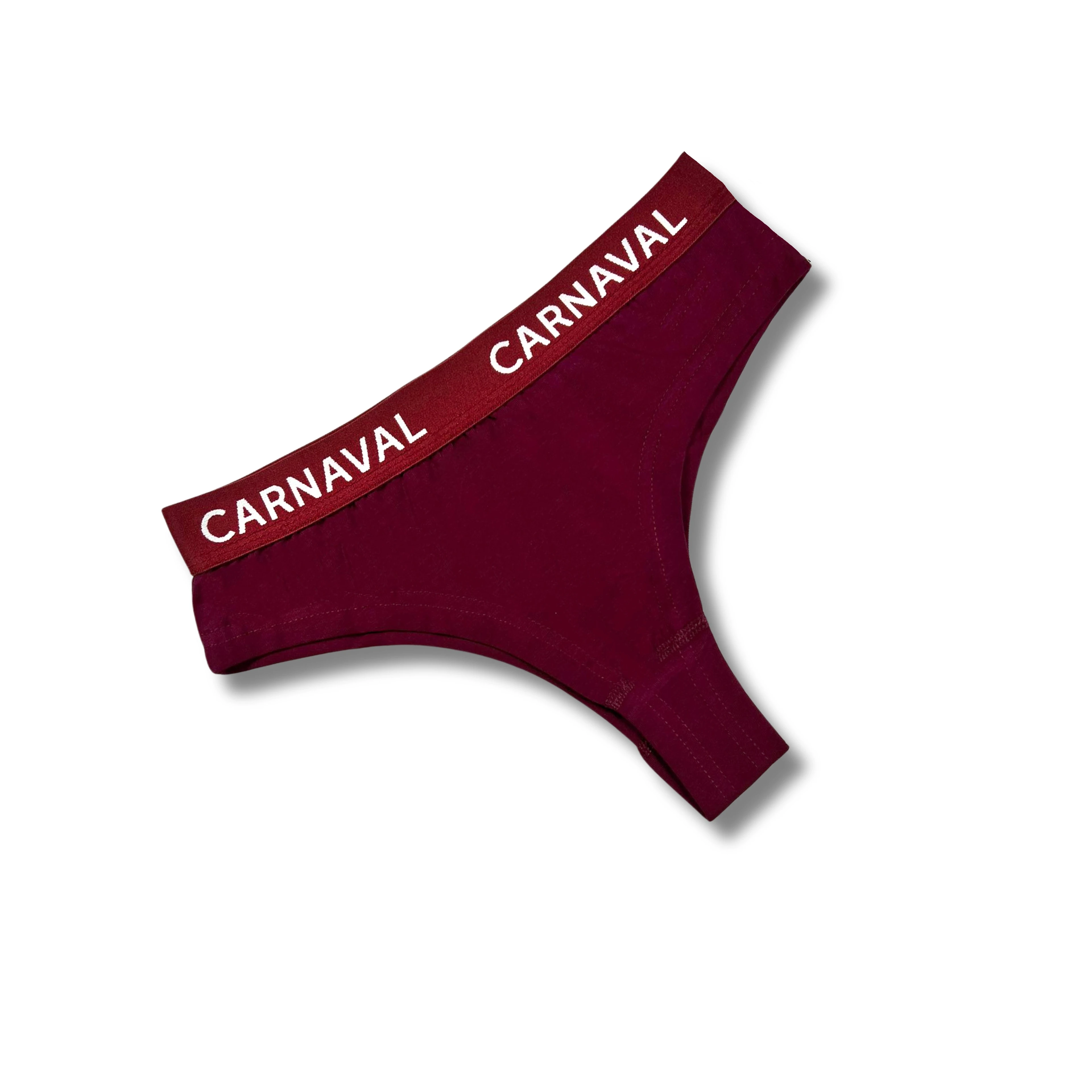 CARNAVAL Bordo Renkli Premium Kadın Brazilian Külot