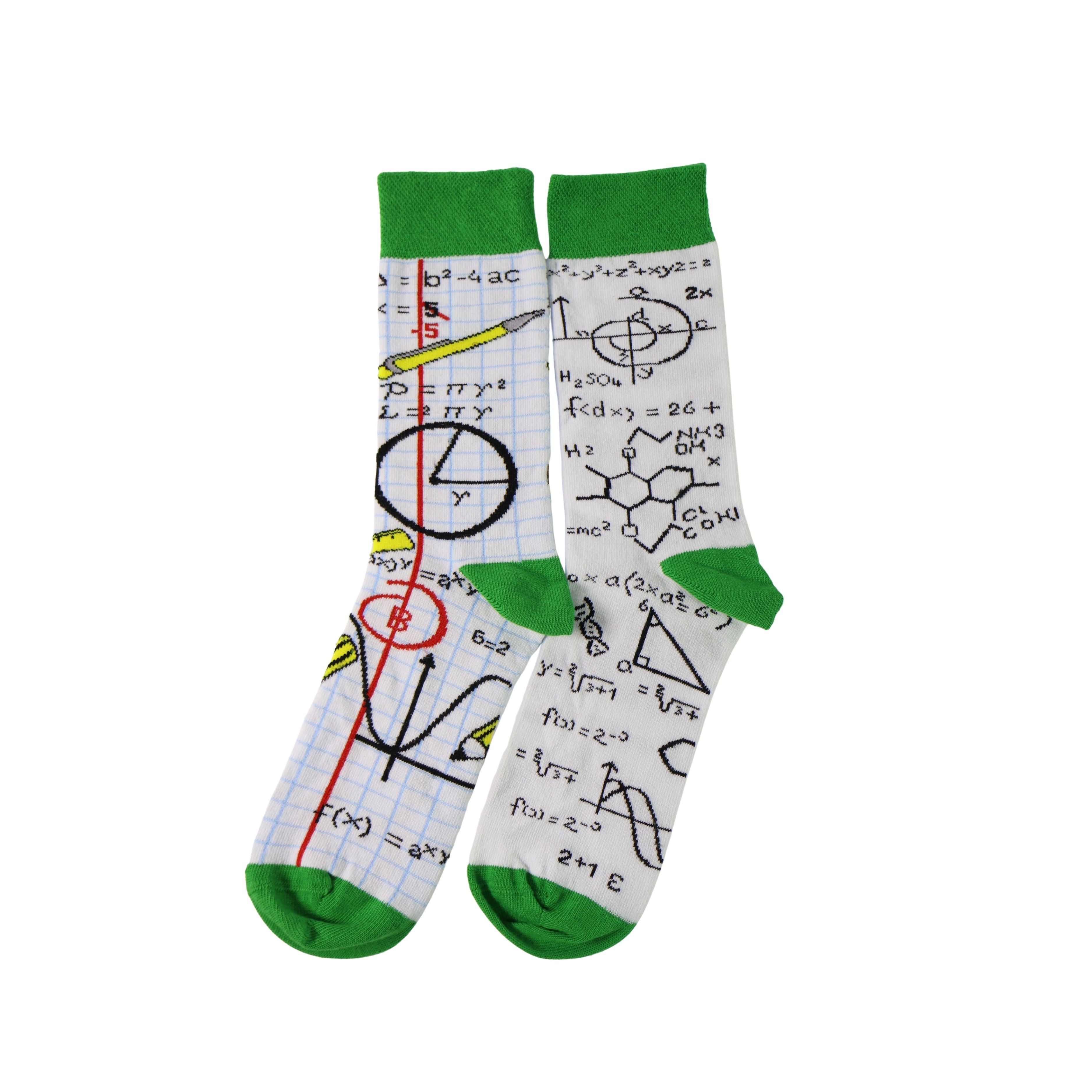 Back To School Okul Serisi Desenli 6'lı Unisex Soket Çorap Kutusu
