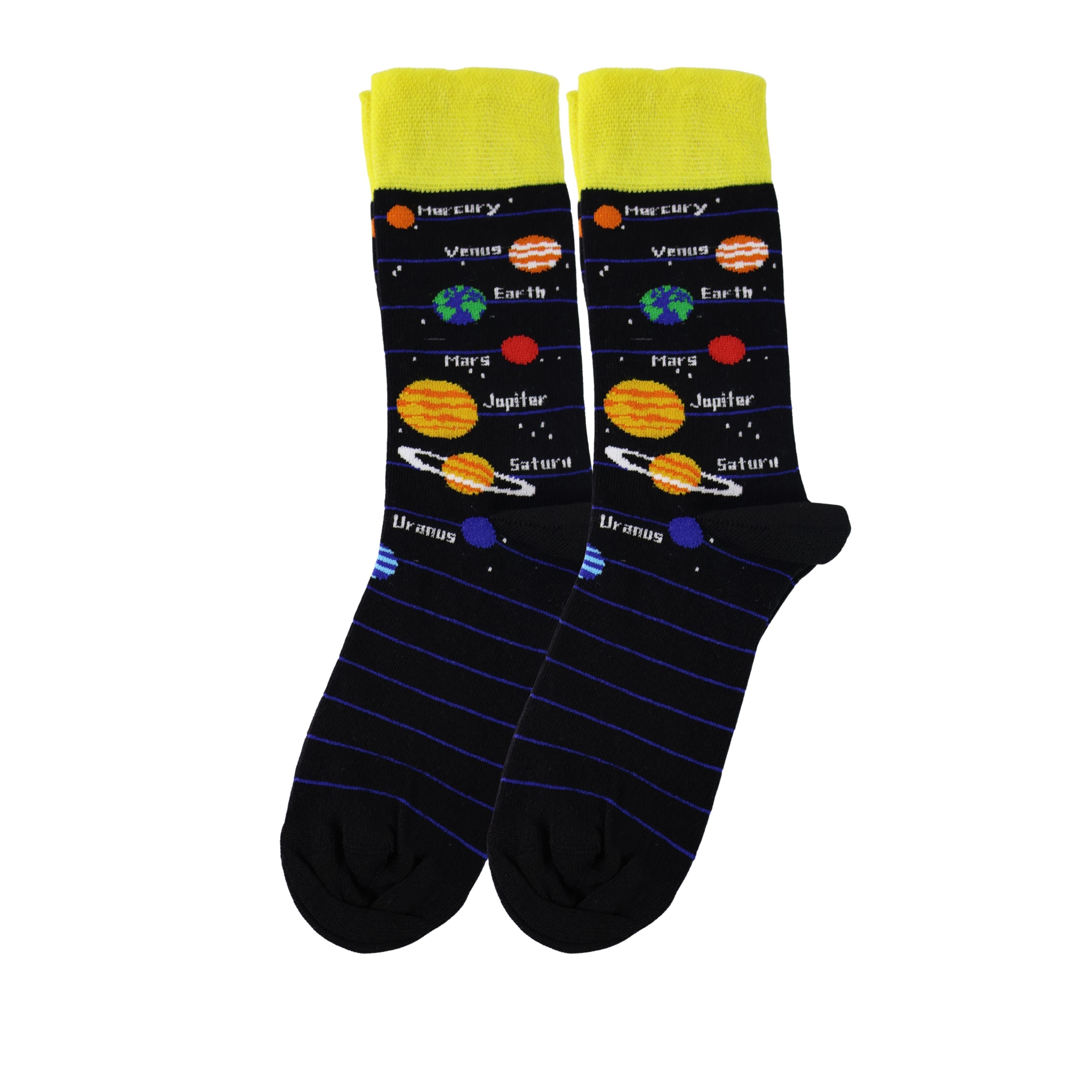 Back To School Okul Serisi Desenli 6'lı Unisex Soket Çorap Kutusu