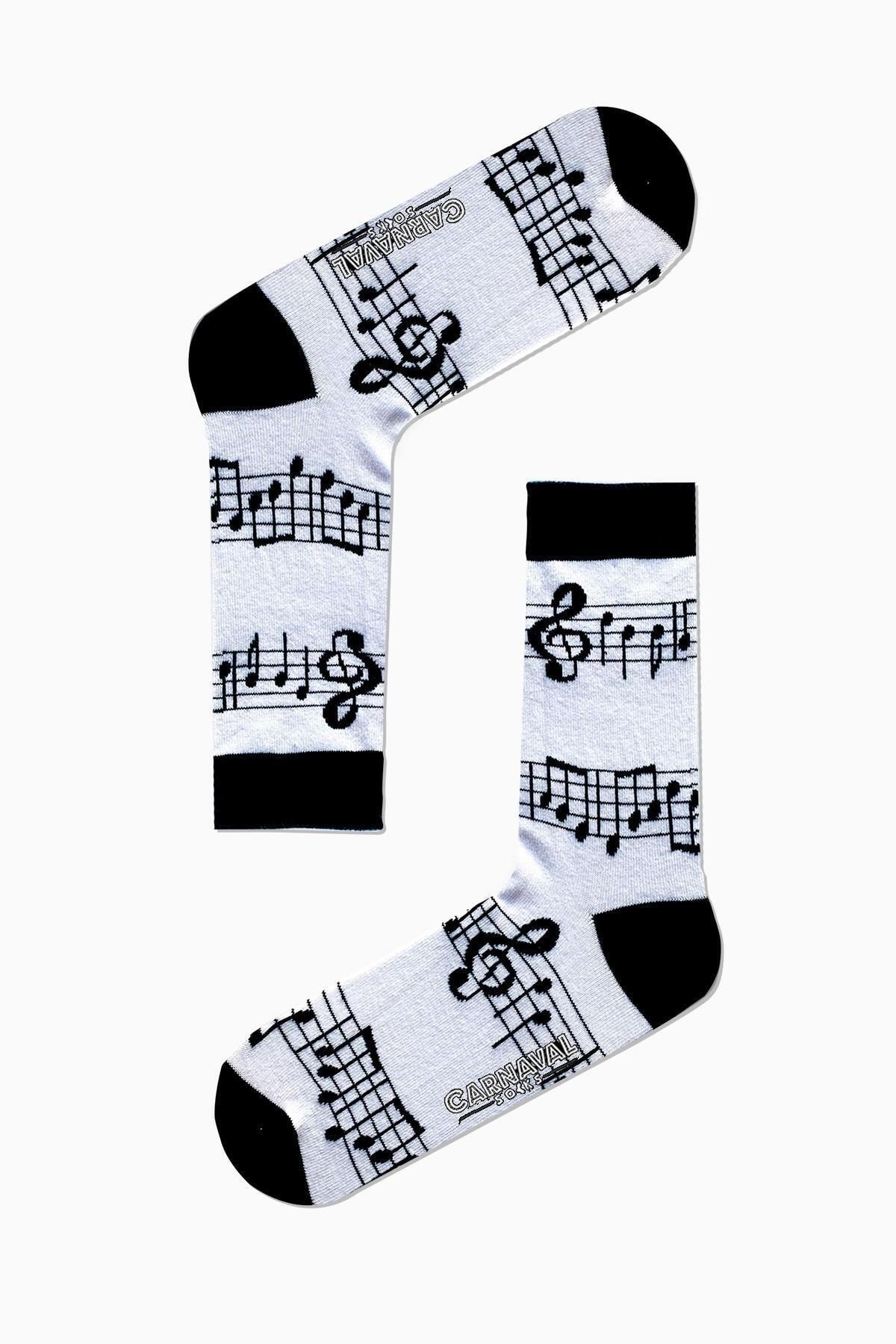 7'li Happy Socks Desenli Renkli Çorap Set