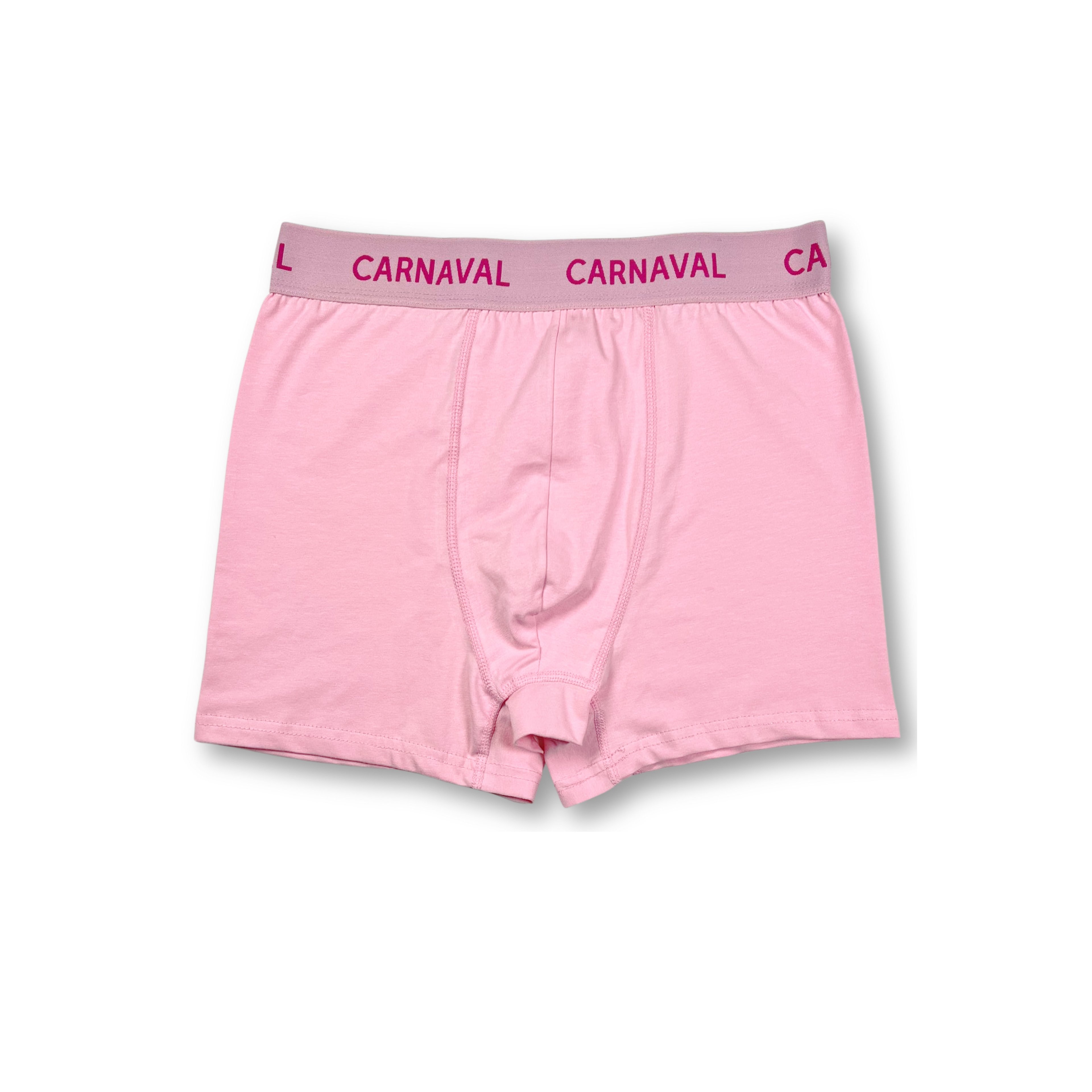 CARNAVAL Pembe Premium Pamuklu Erkek Boxer