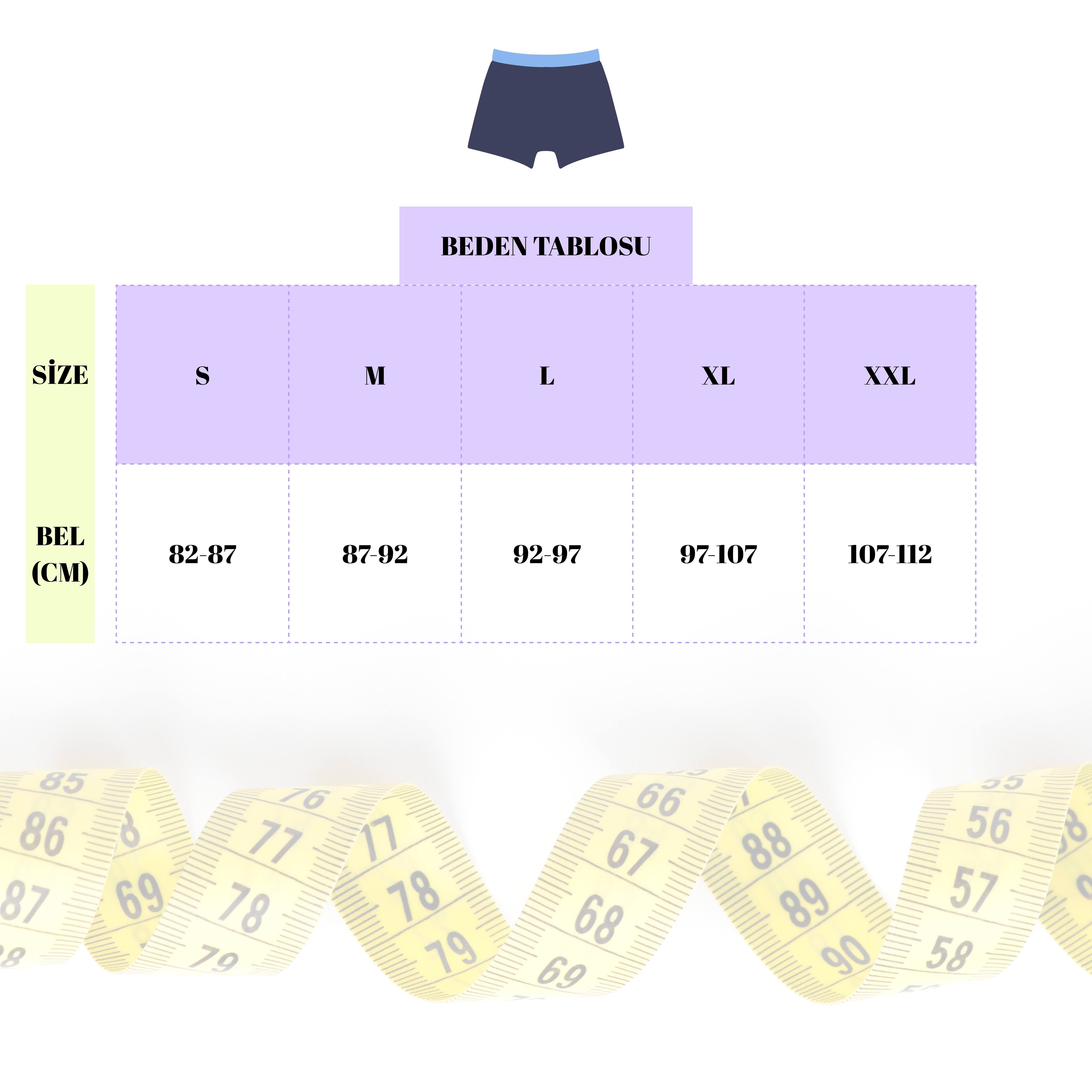 CARNAVAL Turuncu Premium Pamuklu Erkek Boxer