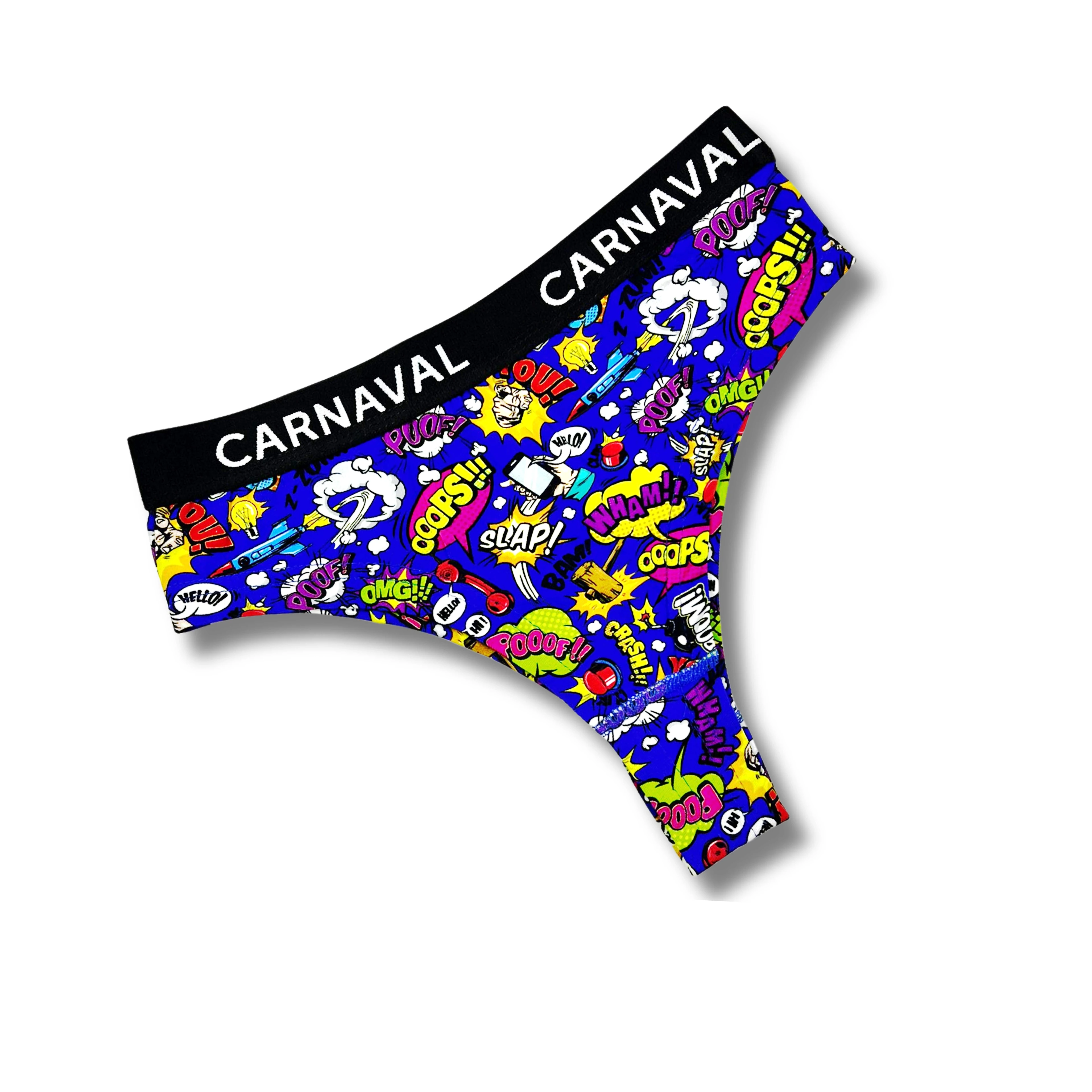 CARNAVAL Slogan Yazılı Desenli Couple İç Giyim Seti