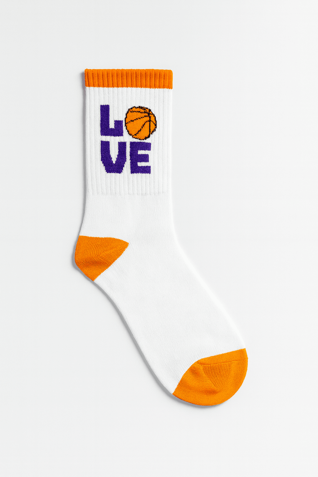 Basketball Love Desenli Unisex Spor Çorap