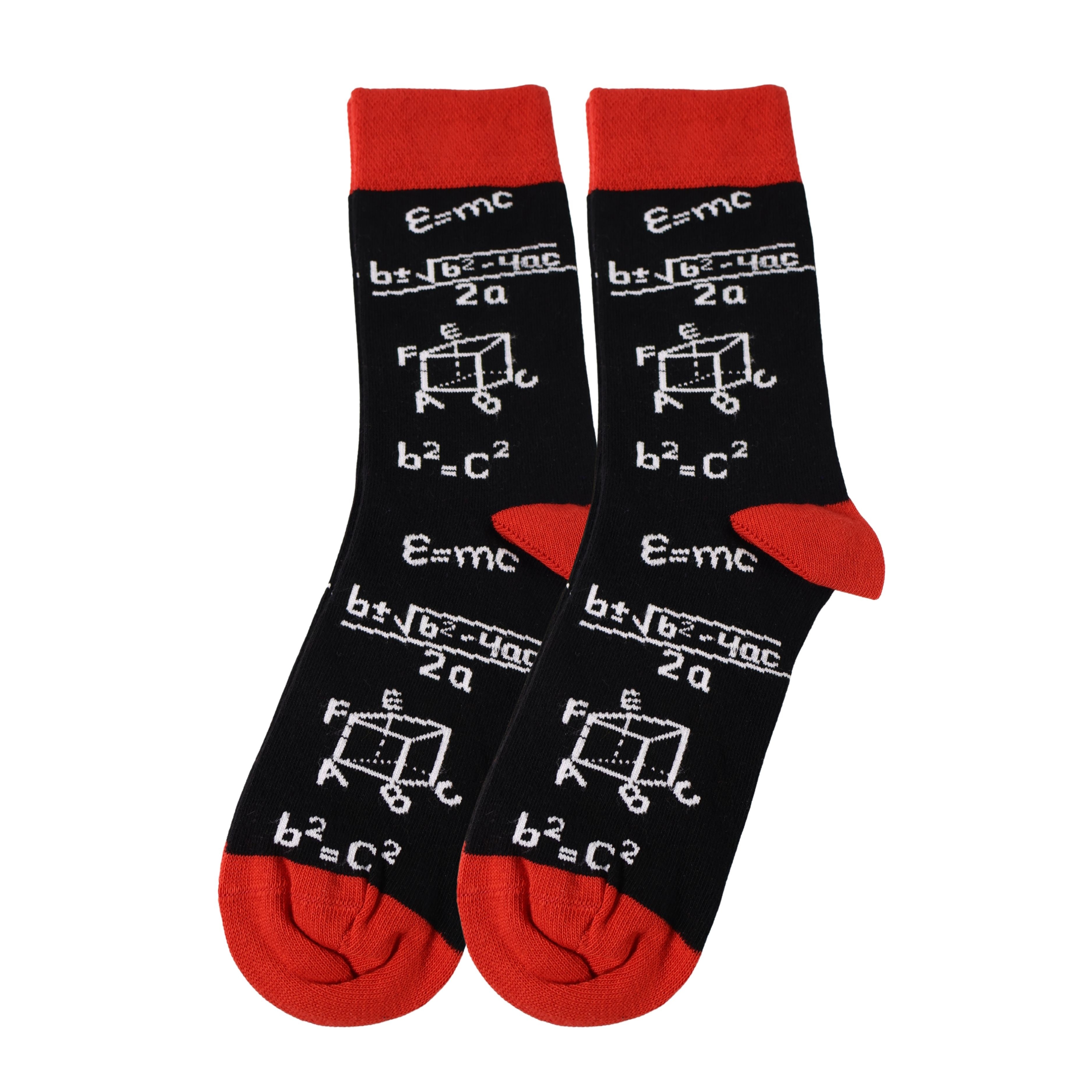 Back To School Okul Serisi Desenli 6'lı Unisex Soket Çorap Kutusu