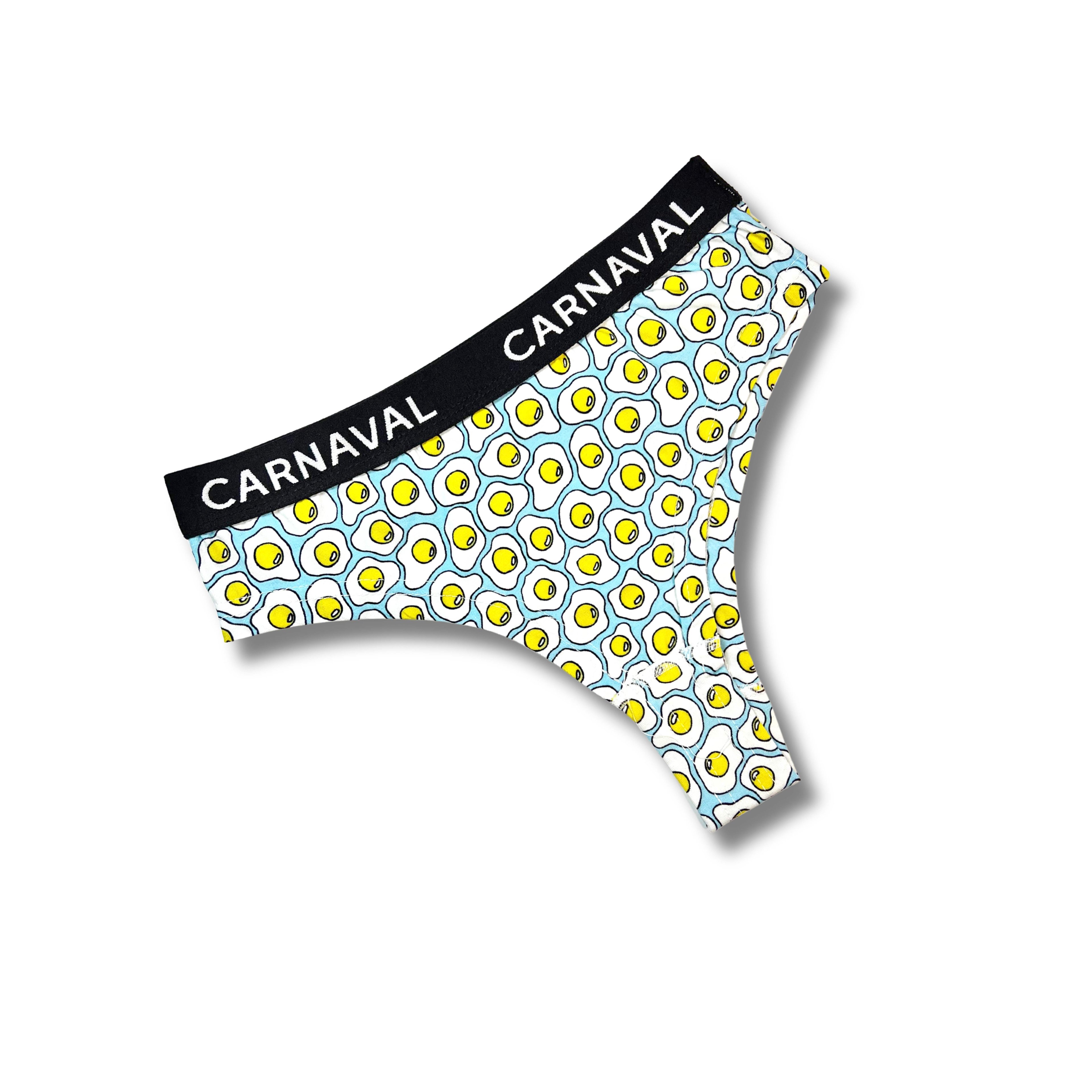 CARNAVAL Desenli Renkli Premium Kadın Brazilian Külot