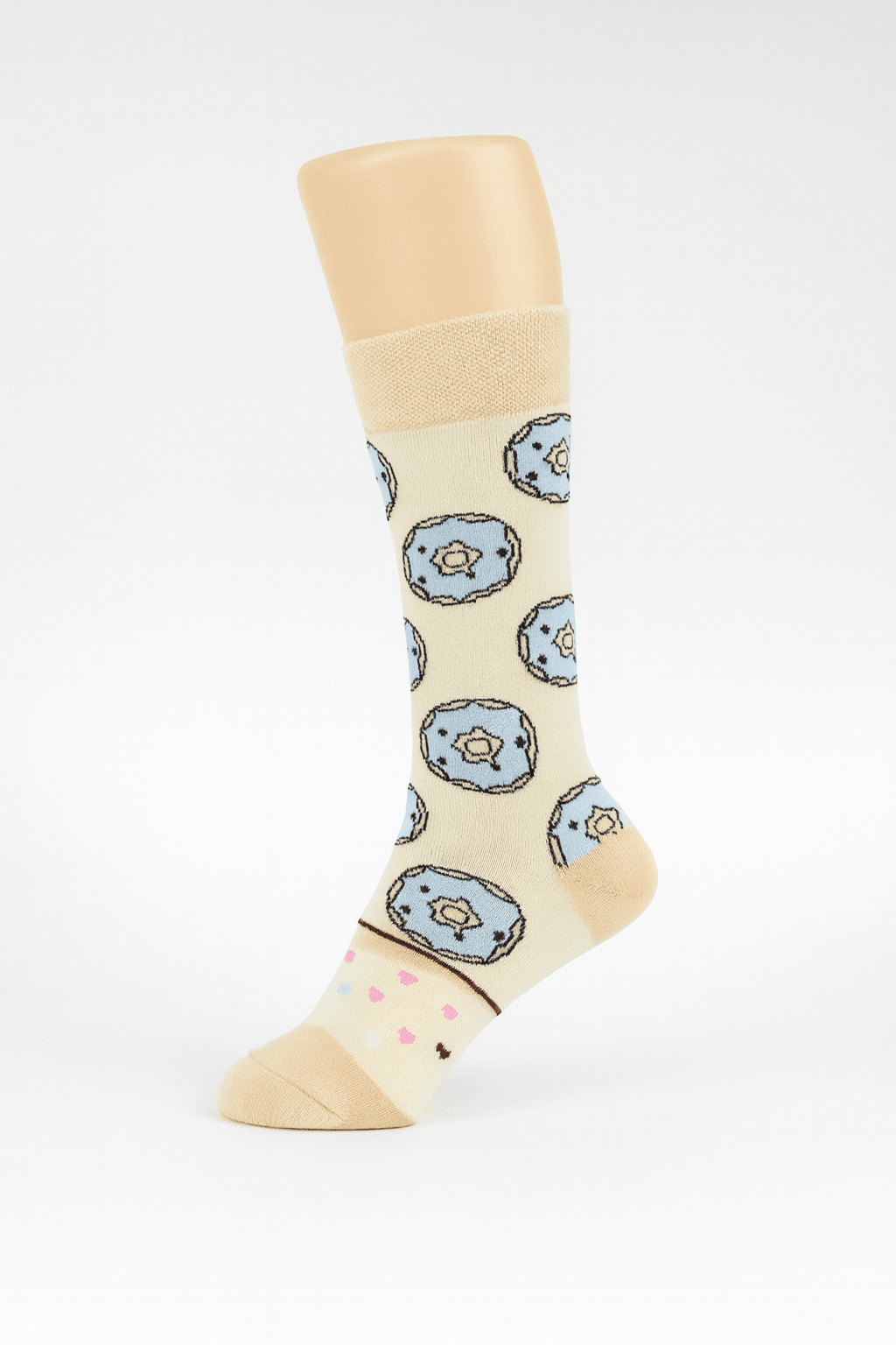 CARNAVAL Unisex Hediye Donut Kutusu Çorap - Renkli Tatlı Desenli Pamuk Çorap - Donut Socks Box