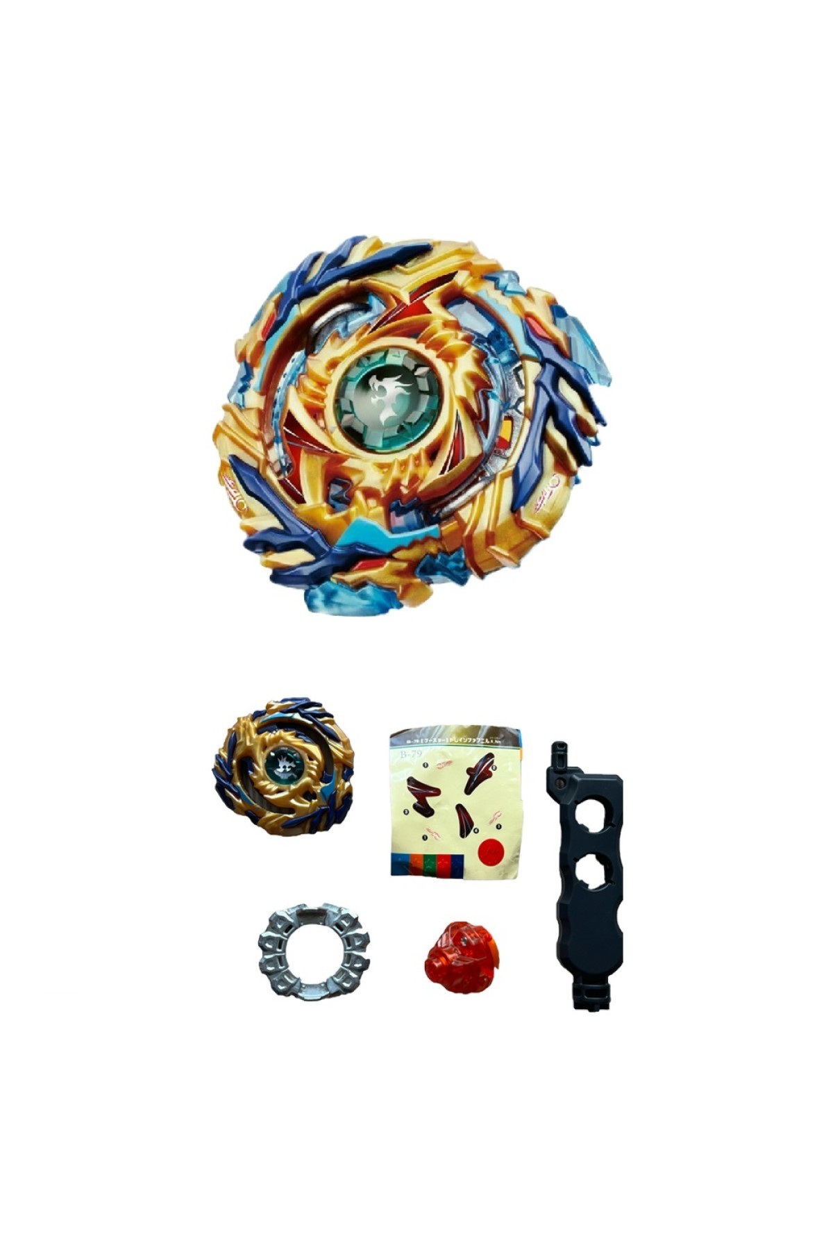 FLAME BURST B-79 Starter Drain Fafnir. 8 BEYBLADE FIRLATICISIZ B79